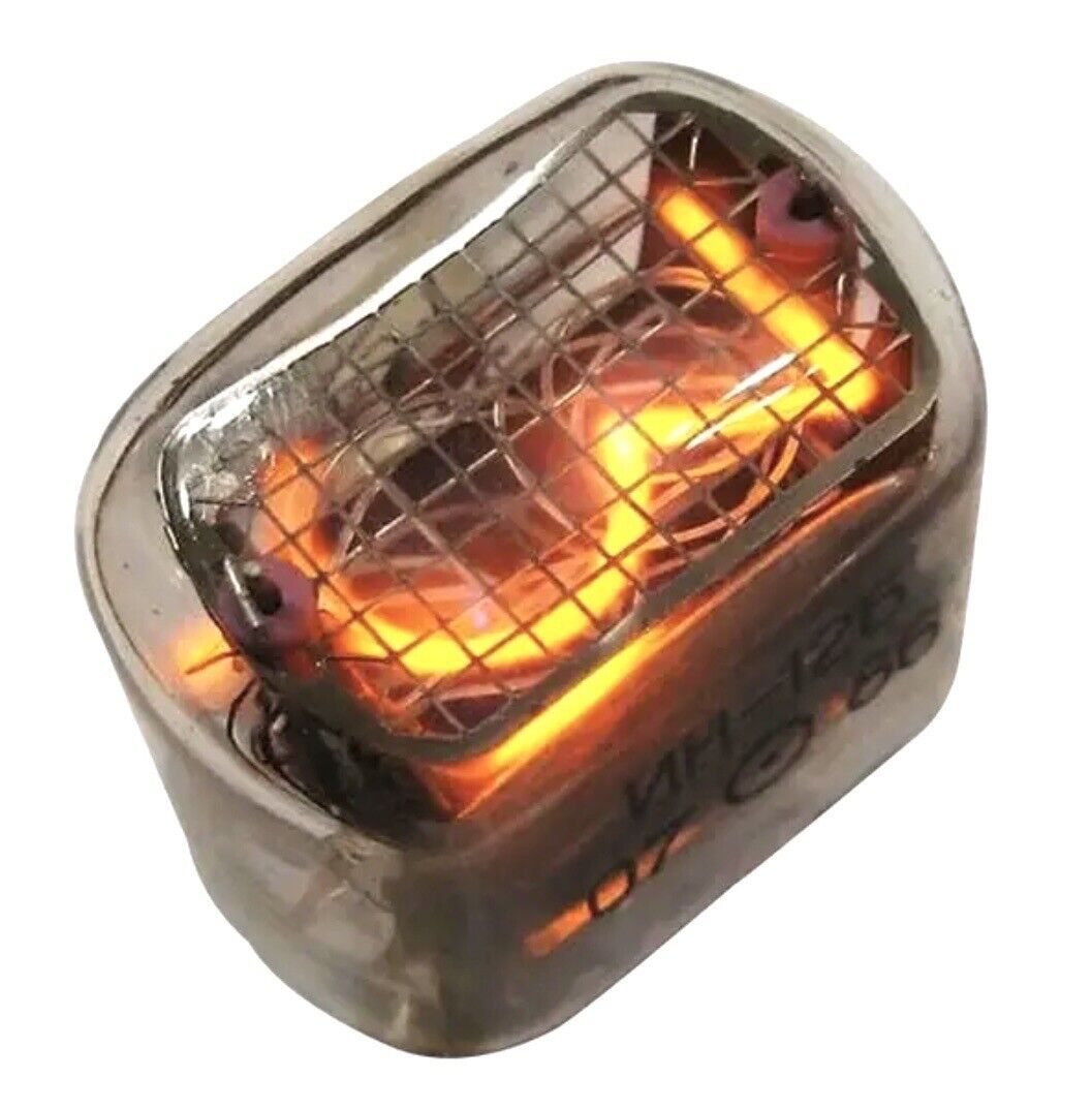 Classic Vintage IN-12 Nixie Tube Clock Kit DIY / Unassembled Inc Dome Glass Case