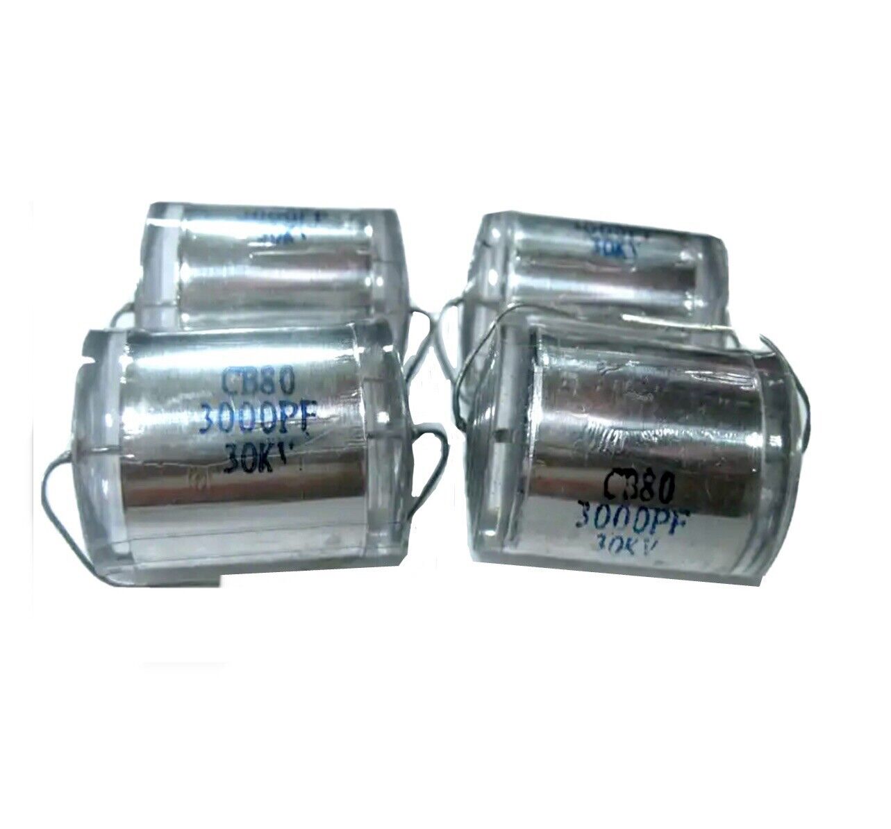 5 X PCS Polystyrene Film High Voltage Capacitor CB80 30KV 3000PF Marx HV Doubler