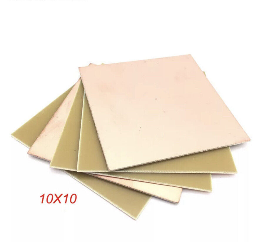 1PC FR4 100mm X 100mm Single Sided Copper Clad DIY Laminate PCB Circuit Board