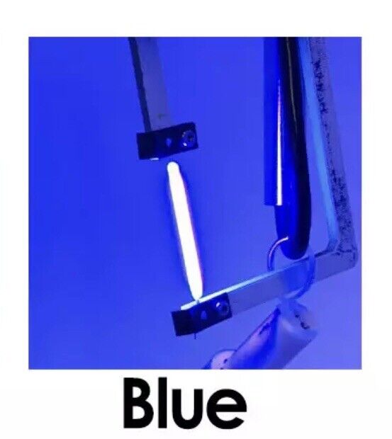 10Pc 3V 80mA 20mm BLUE Silicone Filament DIY Led Light Emitting Diodes