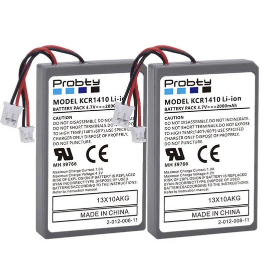 2 X Replacement Battery Sony Playstation PS4 PS4 PRO Wireless Controller 2000mAh