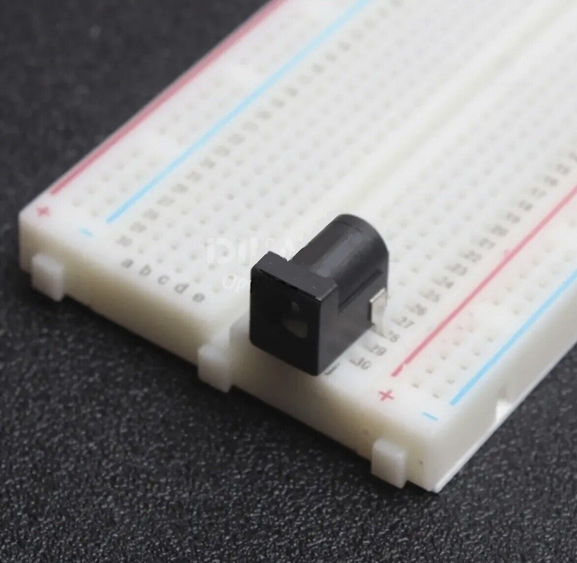 10 X DC-005 Tapered Pin Breadboard & PCB DC Power Jack 5.5mm x 2.1mm Female