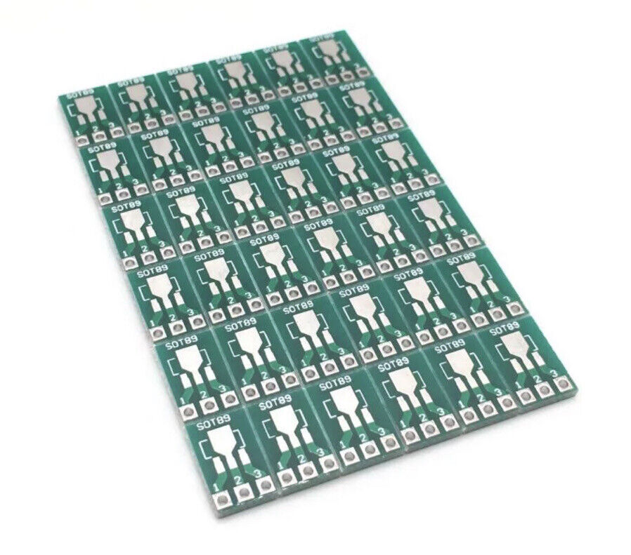 15PCS SOT89 SOT223 to DIP Transfer Board DIP Pin Board Pitch Adapter FR4