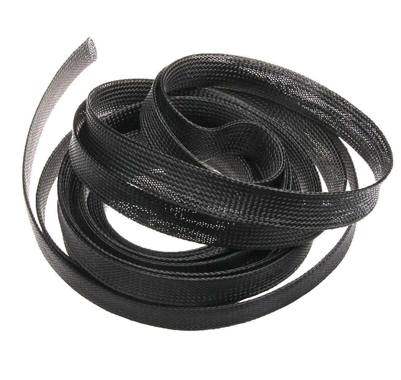 Expanding Braided Cable Sleeve Cable Tidy Abrasion Resistant Inc End Shrink Tube