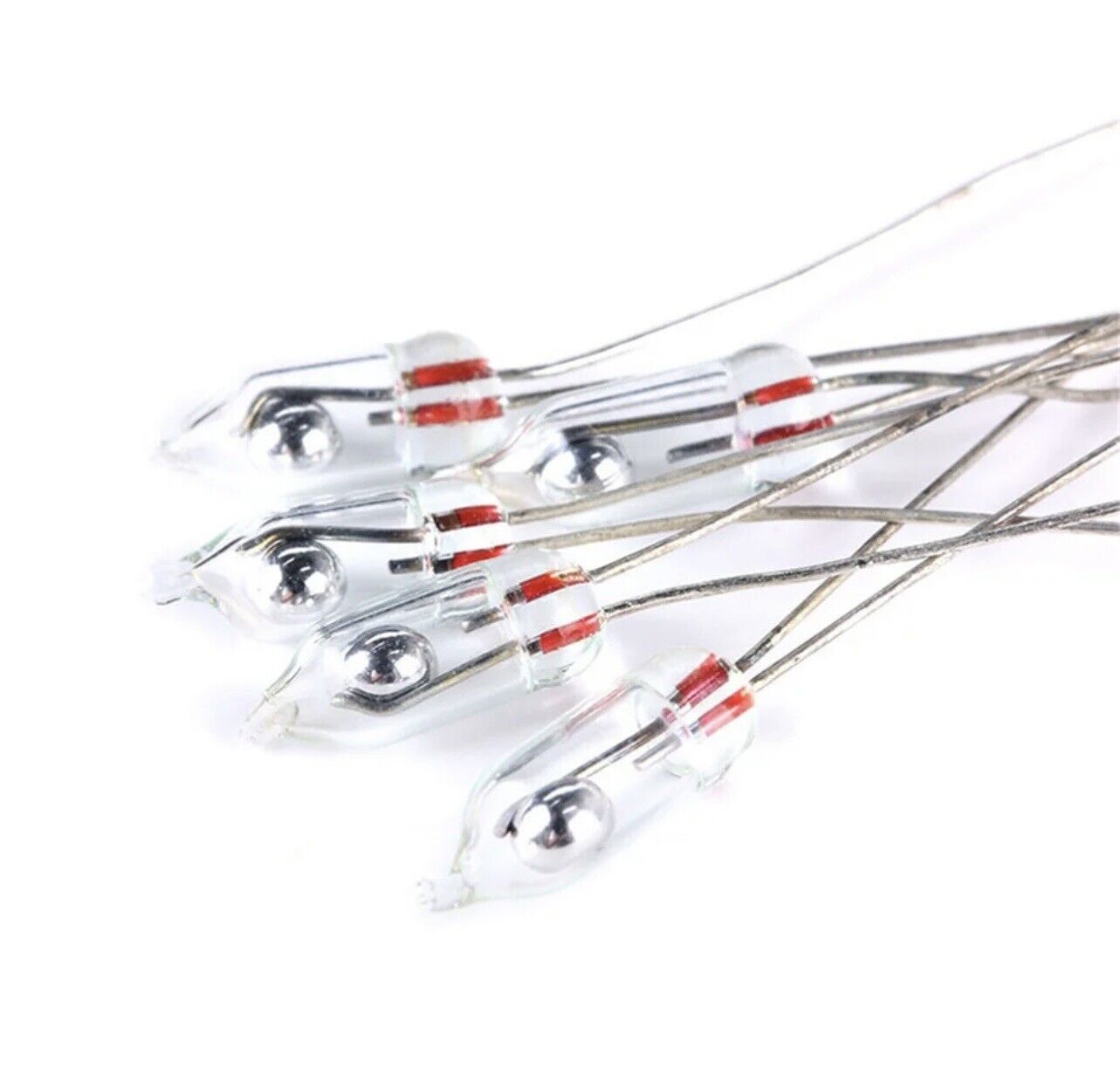 Mercury Tilt Switch 5PCS 3x10mm & 5x13mm Electronics Hobbies Robotics DIY 0.5A
