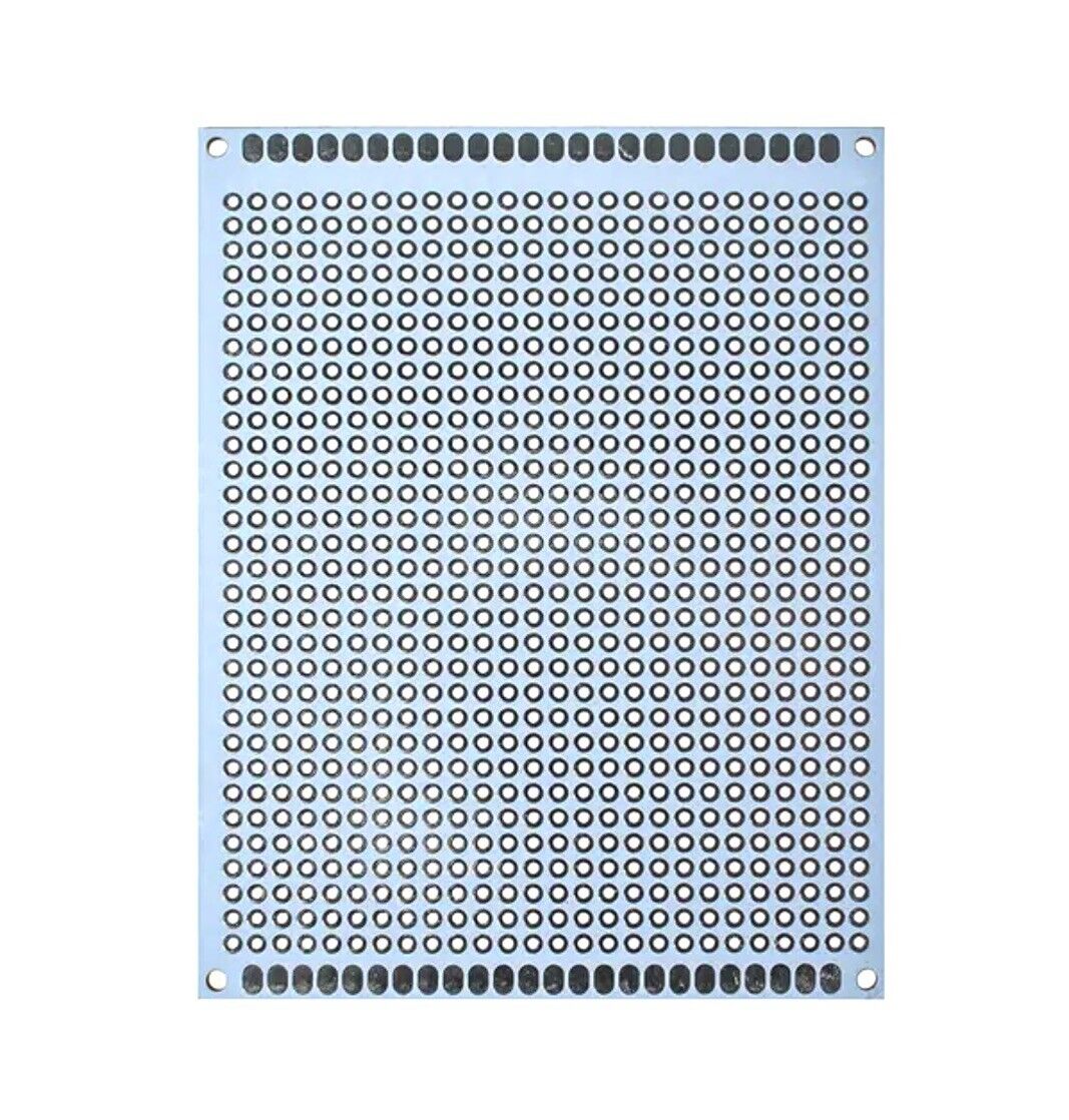 5PCS 90x70 Double Side FR4 Arduino Prototype Universal PCB Board Soldering WHITE