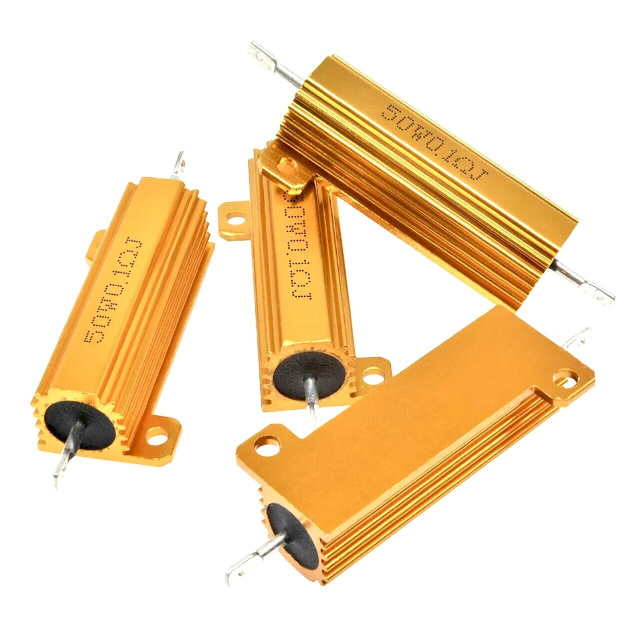 1 X 50 Watt Power Resistor Aluminium Shell Case Wire Wound Resistor 0.1R-50KR 5%