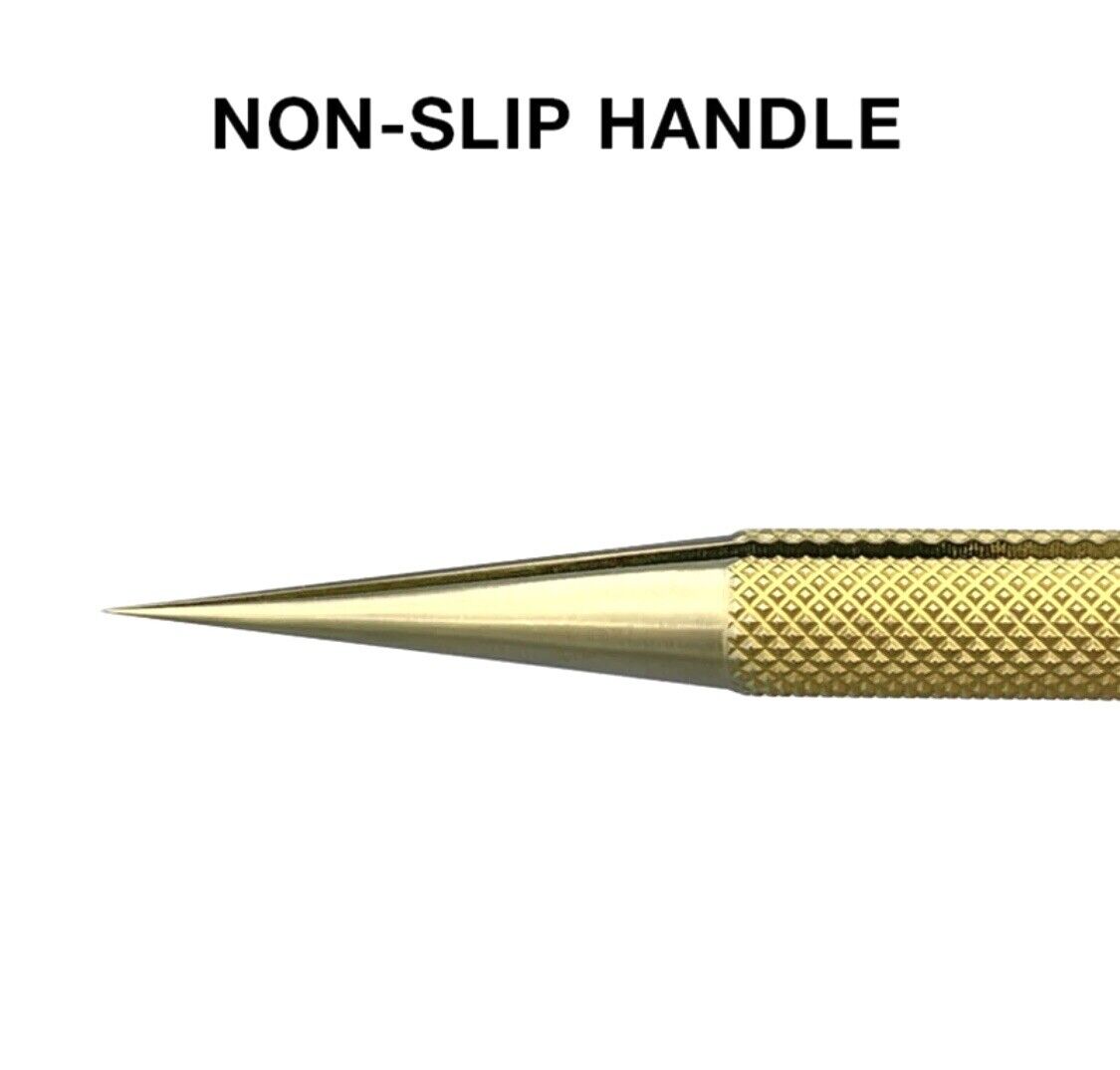 Titanium Alloy 0.1mm STRAIGHT Point Professional Tweezer for Electronics Repair