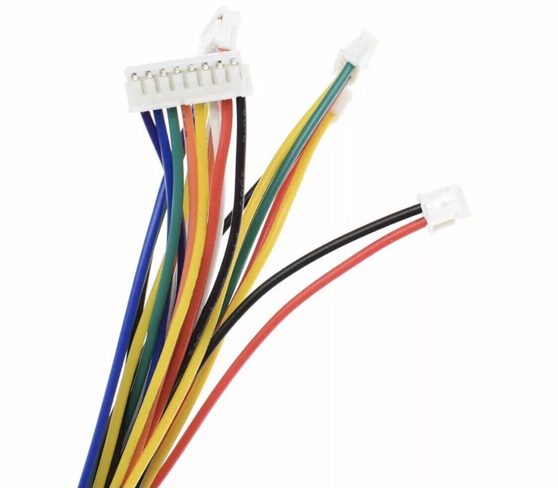 10 Sets SH 1.0mm 6 Pin Wired Micro Connector Quadcopter Electronic Drone 20PCS