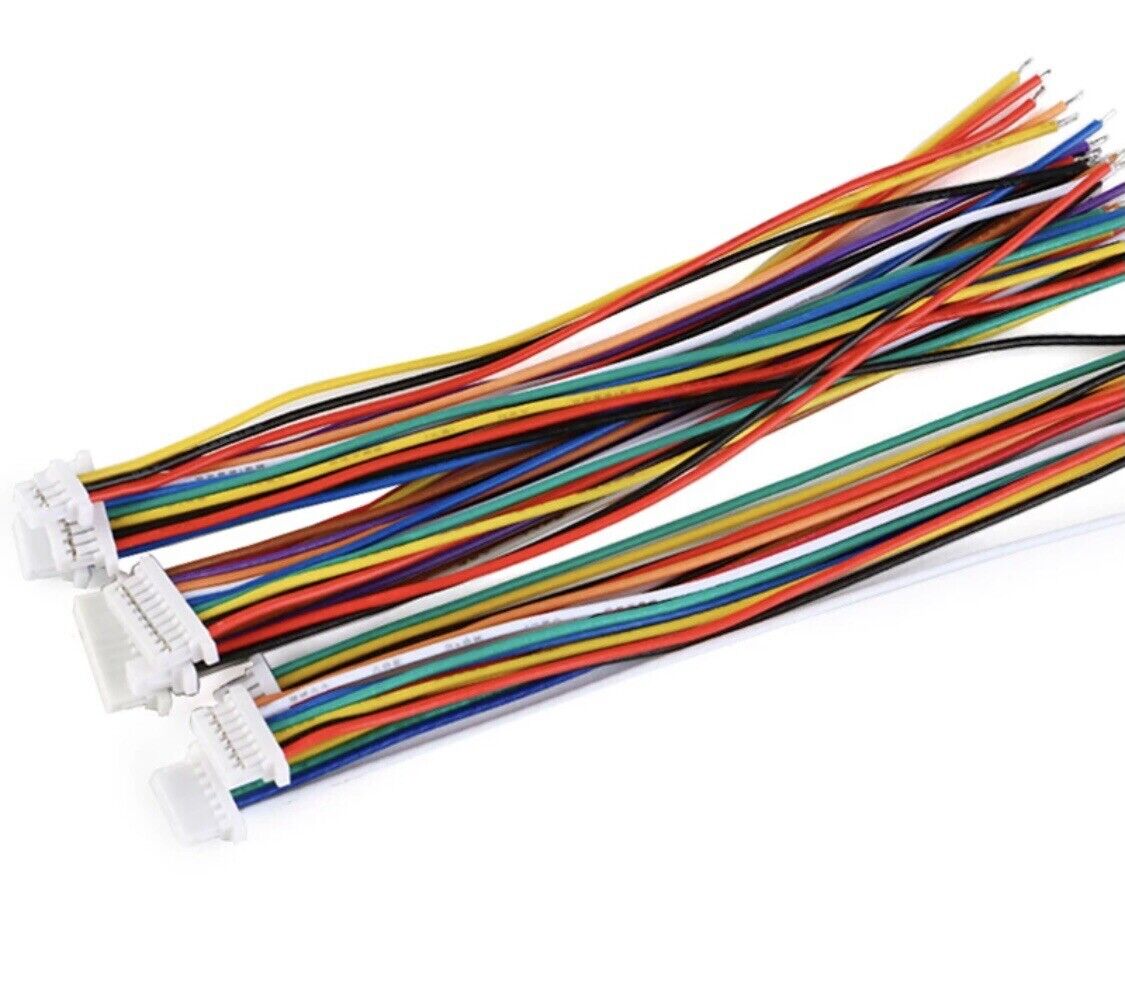 10 Sets SH 1.0mm 2 Pin Wired Micro Connector Quadcopter Electronic Drone 20PCS