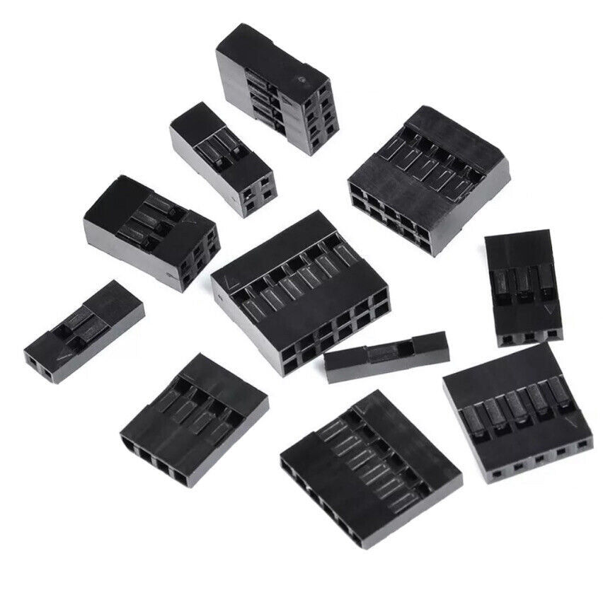Dupont Wire Jumper and Header 620PCS Male+Female 2-12 Port Connector Housing Kit