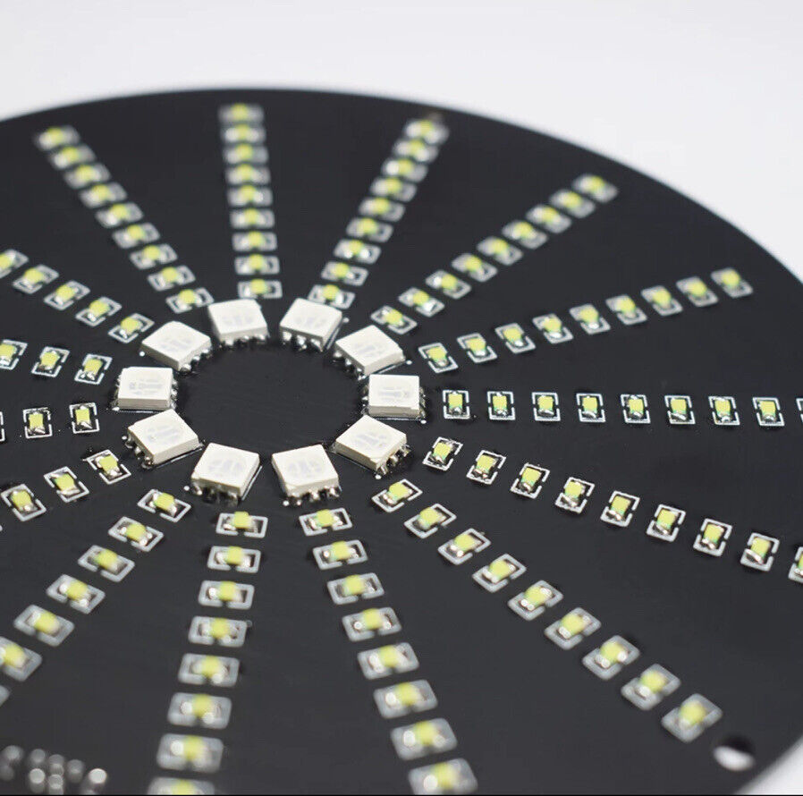 LED Audio Disc Visualizer Music Spectrum Display DIY Electronic SMD Soldering