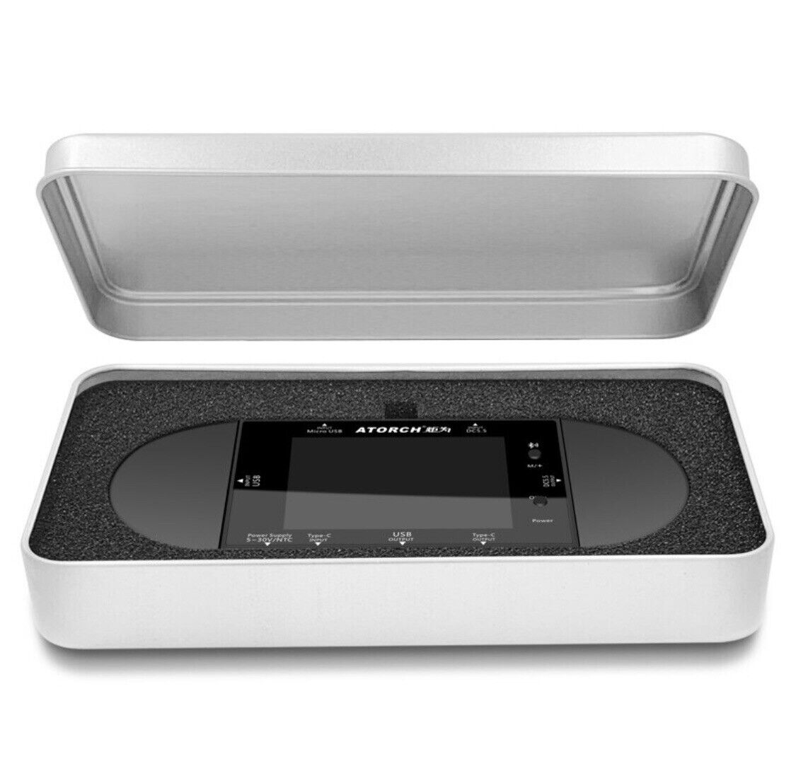 UD24 DC5.5 USB tester Type-C digital voltmeter ammeter power bank Watt Meter