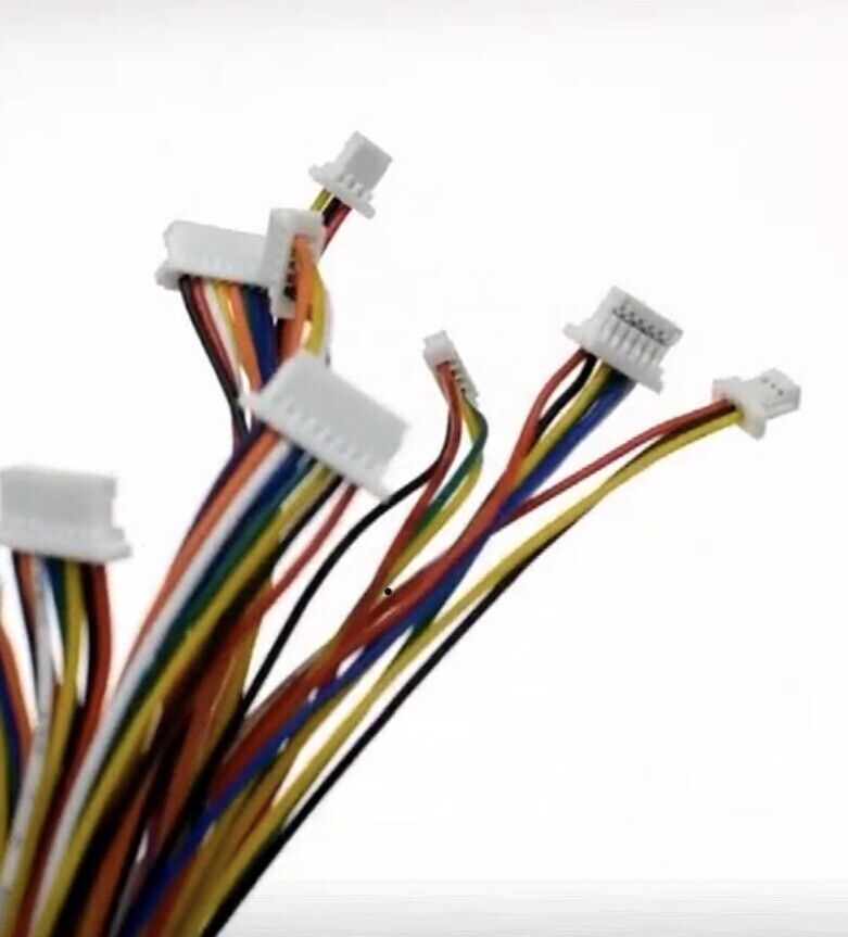 10 Sets 1.25mm JST 4 Pin Wired Micro Connector Quadcopter Electronic Drone 20PCS
