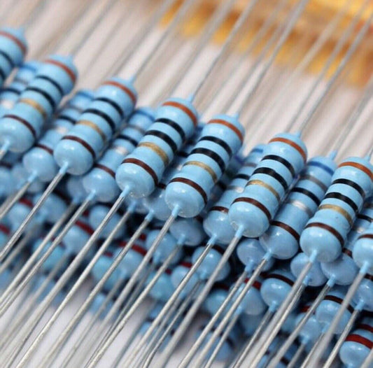 150pc 5 X 30 Values 3W 1 % Metal Film Resistor Assortment Kit 0.1Ω ~ 750Ω