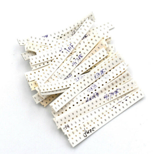 720PCS 0603 1pF-10uF 5% SMD Capacitors Chip SMT DIY Electronic 36 Values 20each