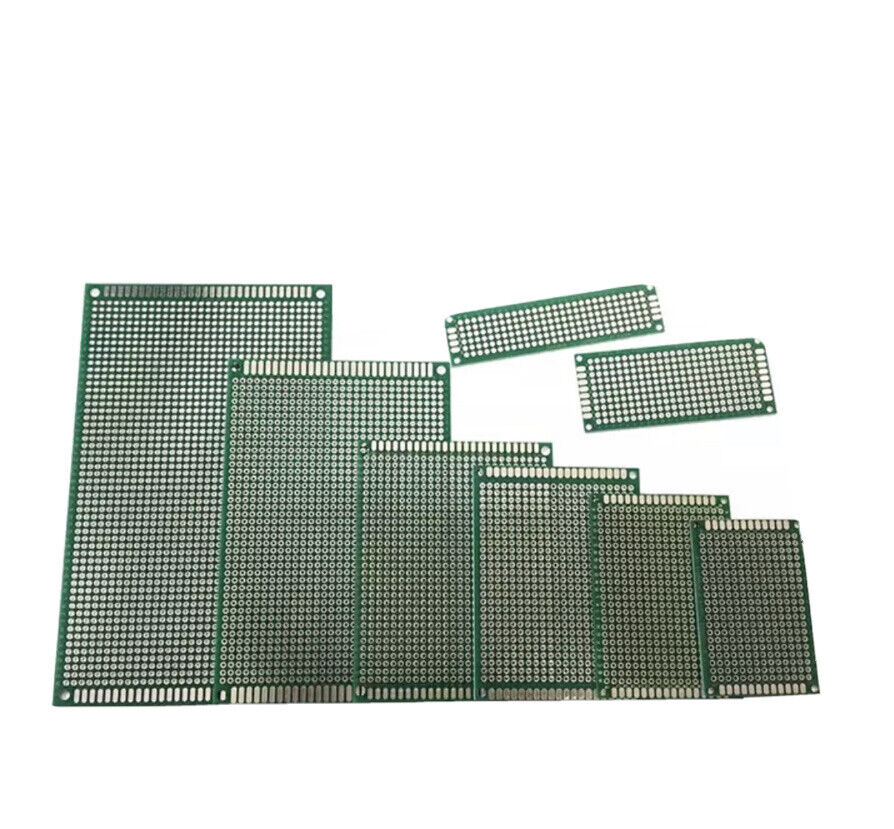 8PCS Double Side FR4 Arduino Prototype Universal PCB Board Soldering GREEN