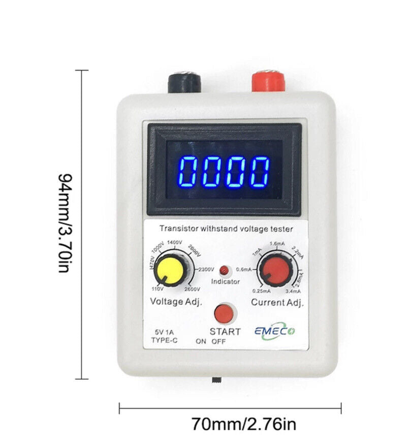 IGBT Test Unit Transistor Withstand Voltage Electric Transistor Rechargeable