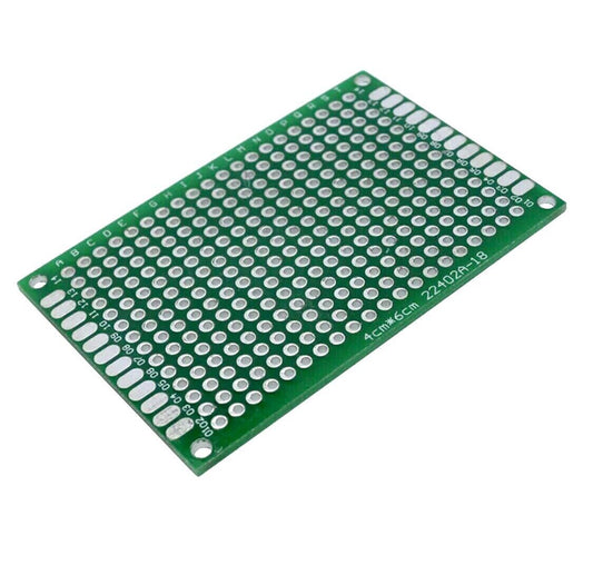 Double Sided Arduino Prototype PCB Tinned DIY 5x7 4x6 3x7 2x8CM FR4 QTY:4
