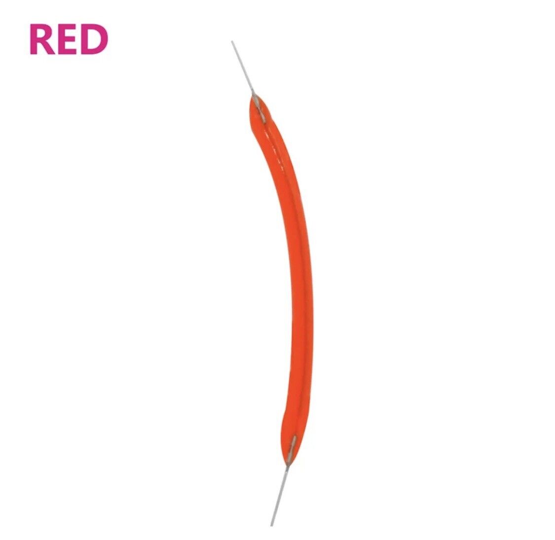 6pcs DC3V 38mm RED Light Emitting Diode Super Flexible Silicone Filament LED