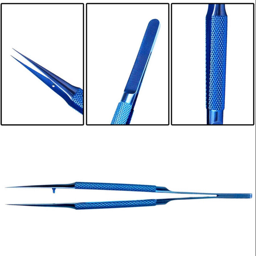 Titanium Alloy 0.15mm Straight Point Professional Tweezer for Electronics Repair