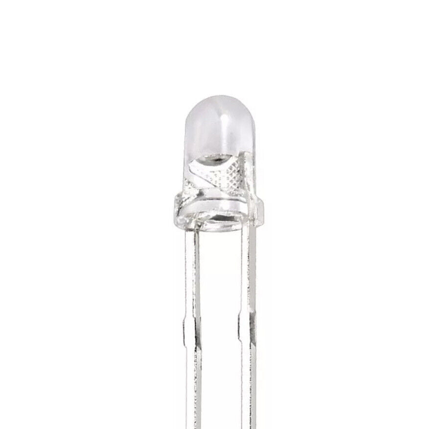 3MM Flashing Red Blue 1.0Hz LED Light Emitting Diode Round 200PCS Red-Blue Flash
