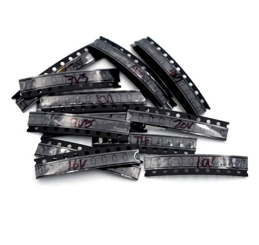 0805 SOD-323 Zener Diode SMD Kit 15 Value X 10Pcs 150pcs 3V-24V Zener SMD Diodes