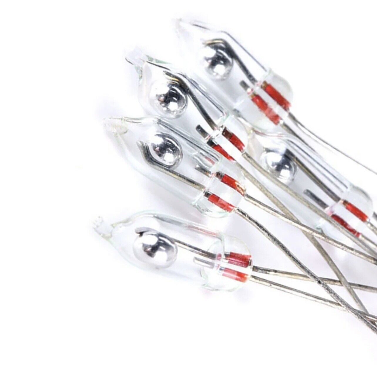 Mercury Tilt Switch 5PCS 3x10mm & 5x13mm Electronics Hobbies Robotics DIY 0.5A
