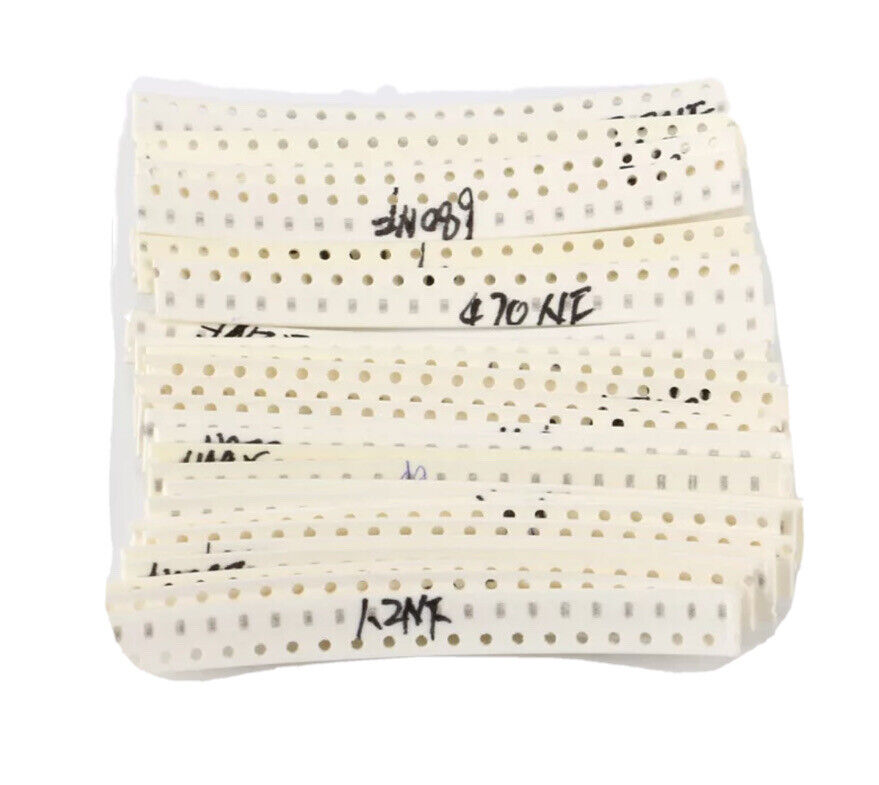 500PCS 0603 3.9pF-22uF 1-20% SMD Capacitors SMT DIY Electronics 25Values 20ea