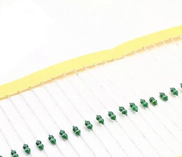 120pcs 1/8W 12 Values 0204 Inductor Kit 10% Tolerance DIY Assortment 0.1uH-1.2uH