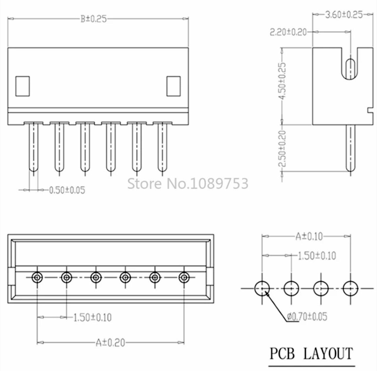 80 Sets ZH1.5mm Kit 2/3/4/5Pin Metric Pitch Terminal Header Wire Connects DIY