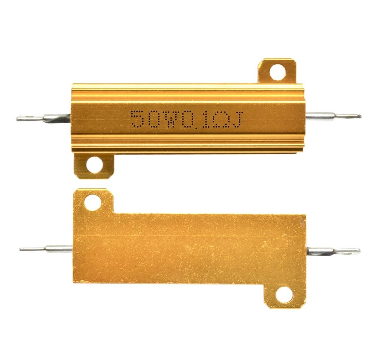 1 X 50 Watt Power Resistor Aluminium Shell Case Wire Wound Resistor 0.1R-50KR 5%