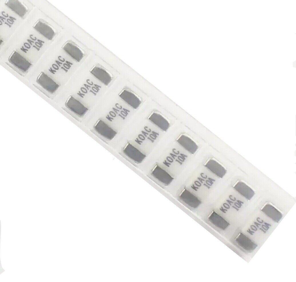 32PCS 1808 125V SMD Ultra-Fast blow rapid fuses 15 Value 500mA TO 15A + Holders