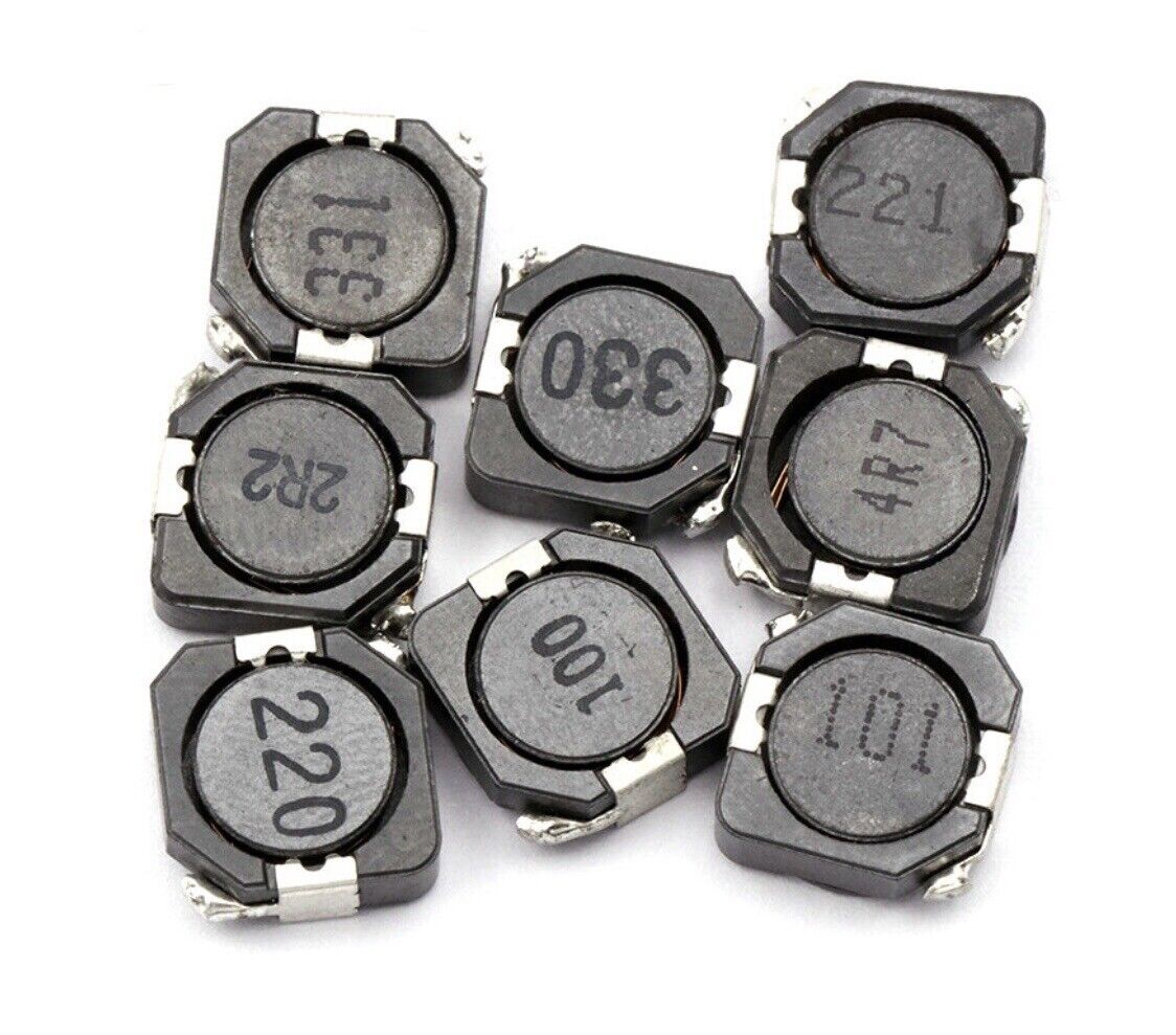 65PCS CDRH104R Wire-wound SMD Power Inductor Inductance 13 Values Electronic kit