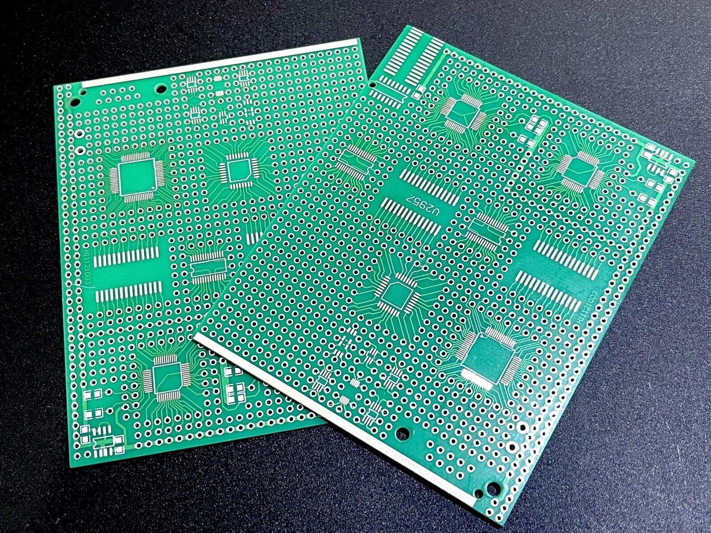 2PC Single Side FR4 DIY LQFP Prototype Universal SMD PCB Circuit Board 9X11cm