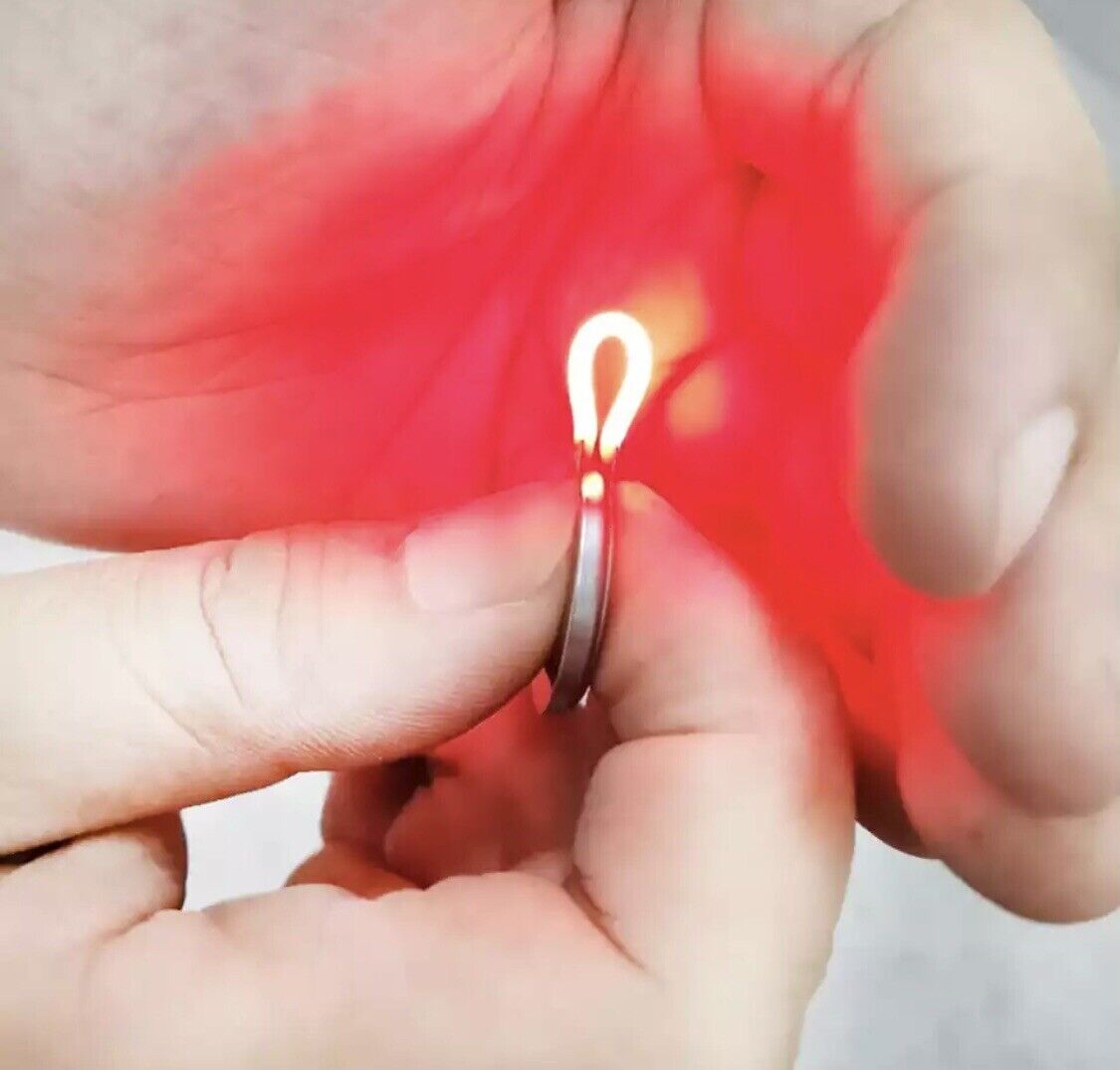 6pcs DC3V 38mm RED Light Emitting Diode Super Flexible Silicone Filament LED