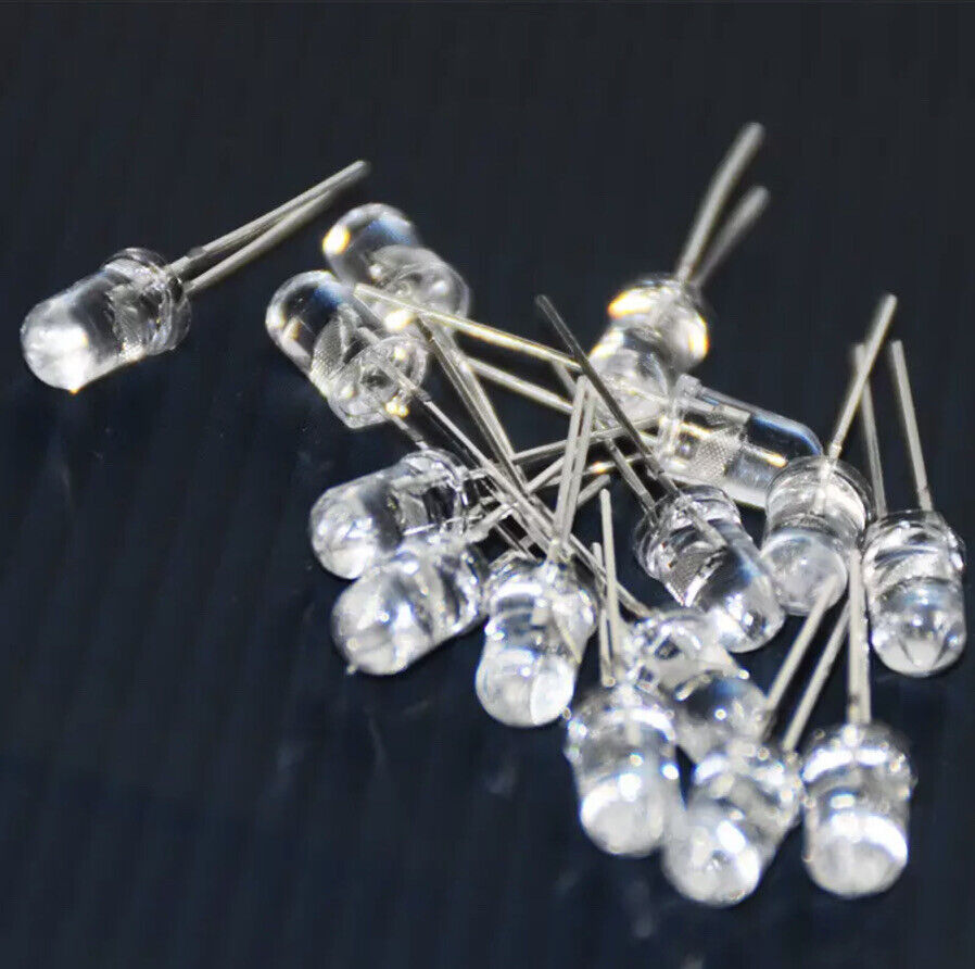 3mm 100pcs Orange LED Flicker Flame Diodes DIY Candle Light Emitting Diodes
