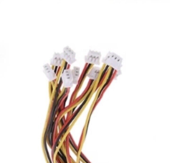 20Sets 40pcs Mini Micro JST 2.0mm PH 4-Pin Connector Plug With Wires Cable 20cm