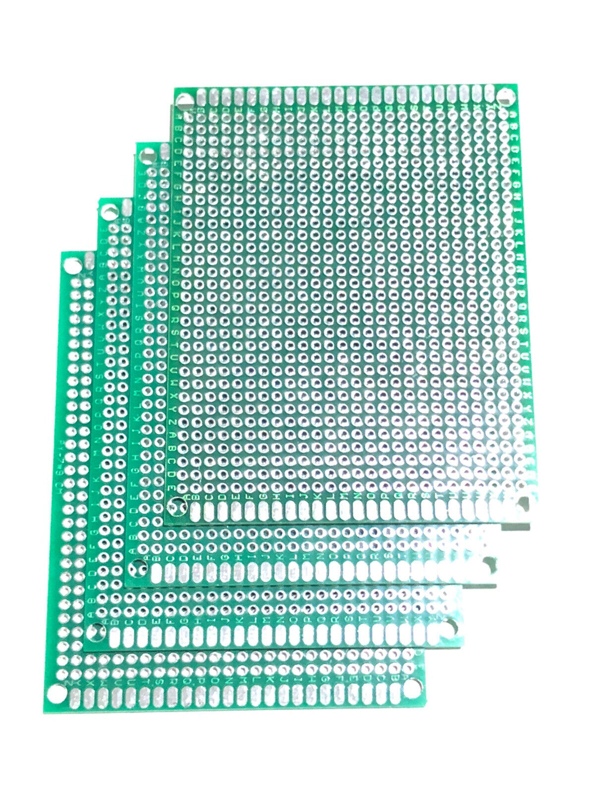 4PCS 90x70 Double Side FR4 Arduino Prototype Universal PCB Board Soldering GREEN