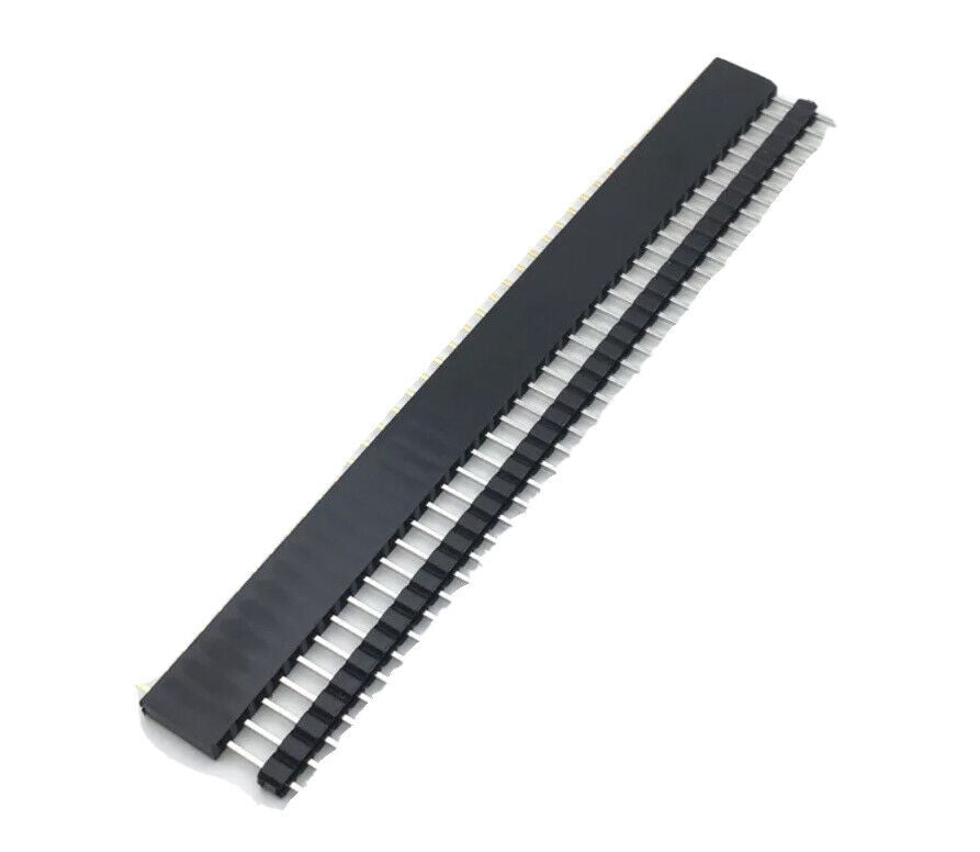 8pcs (4Pr) 40 Pin Socket 4 Arduino Single Row Header Male & Female 2.54mm Pitch