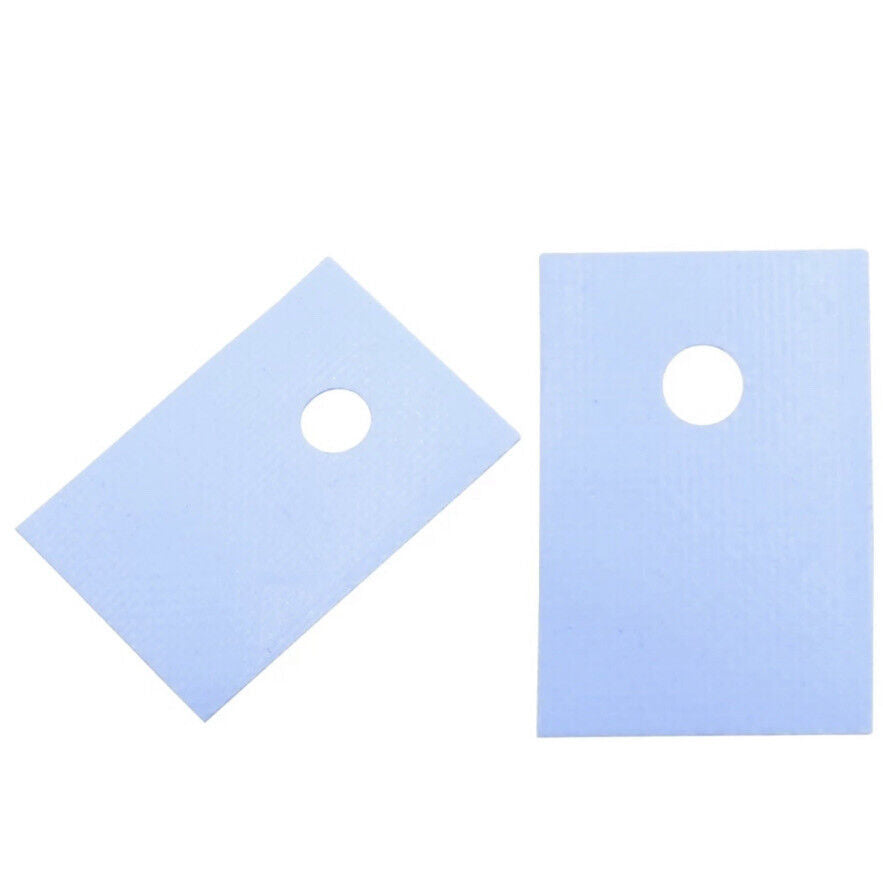 100PCS 50 Each TO-220 Transistor Plastic Insulation Washer +TO-220 Pads Silicone