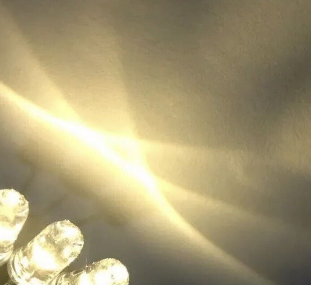 20pcs Prewired 5mm WARM WHITE LED DC 12V 5mm Clear Round Light Emitting Diode