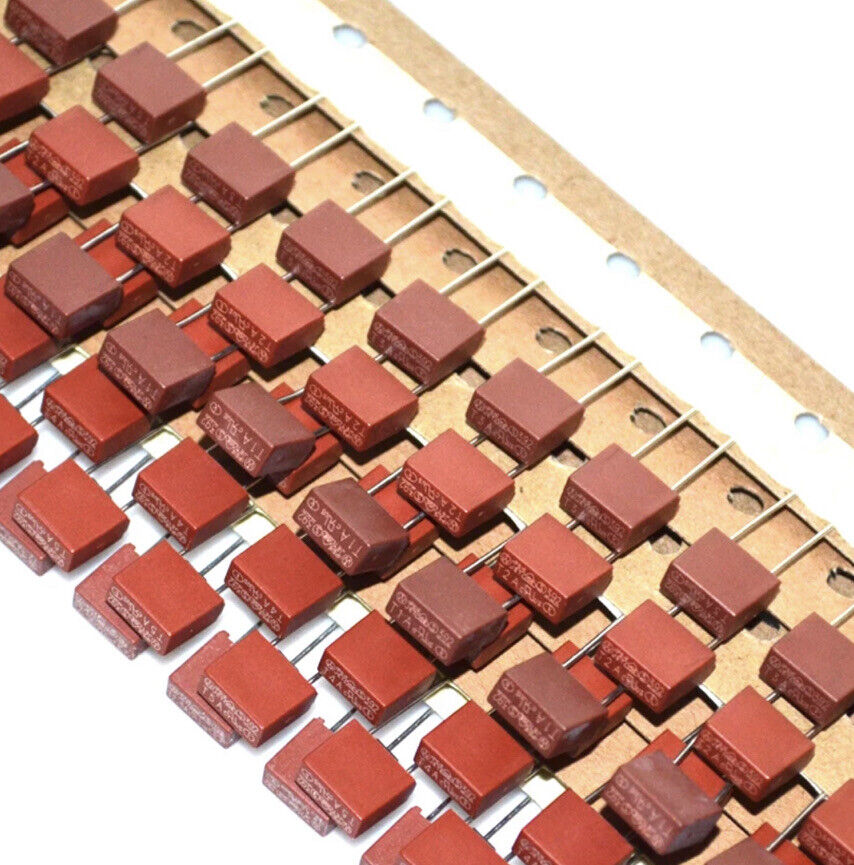 65PCS TE5-392 Square Plastic Fuse 250V PCB Mount T500mA-T10A 13 Values 5 Each