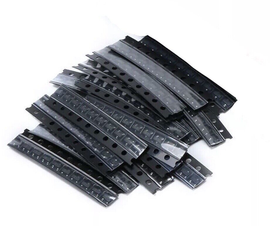 150PC SOT-23 SMD 15 Values Triode Transistors Assorted Kit SS8050 S9012-9014
