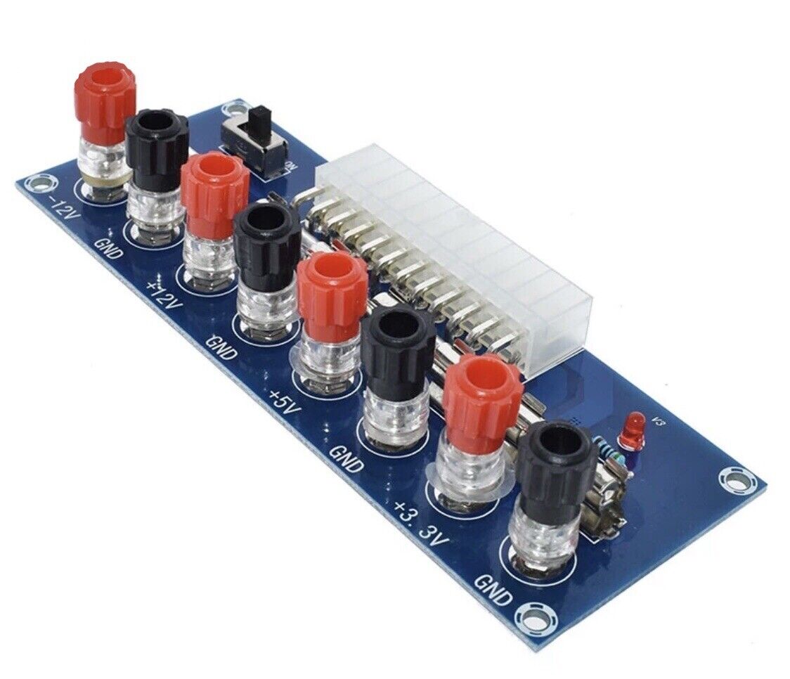 1Pc XH-M229 Desktop Chassis Power Supply ATX DIY Adapter Breakout Board Inc CASE