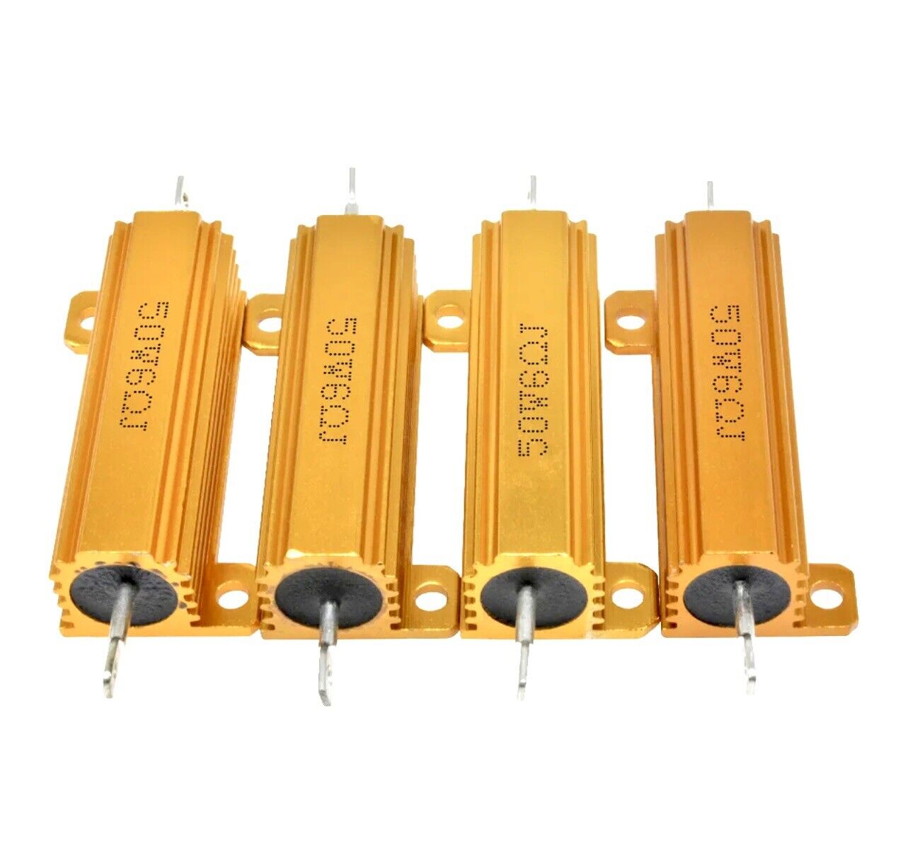 1 X 50 Watt Power Resistor Aluminium Shell Case Wire Wound Resistor 0.1R-50KR 5%
