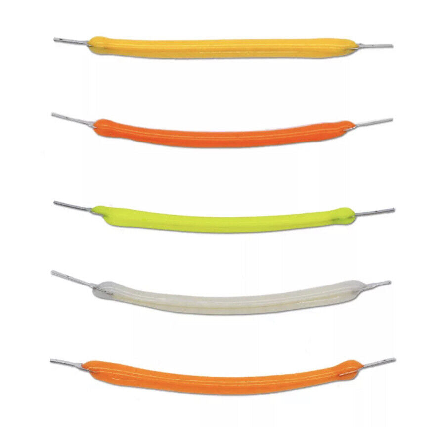 6pcs DC3V 38mm RED Light Emitting Diode Super Flexible Silicone Filament LED