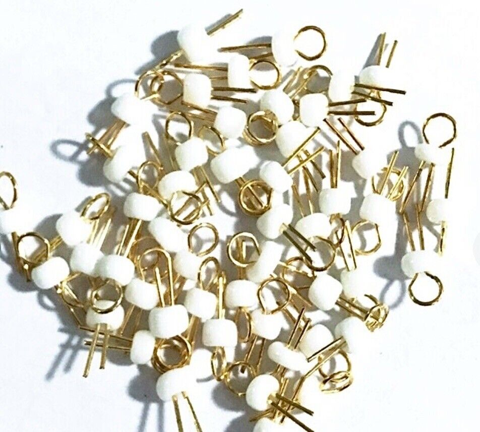 90PCS Gold Plated Soldering PCB Breadboard Test Point Pins 6 Colours C ...