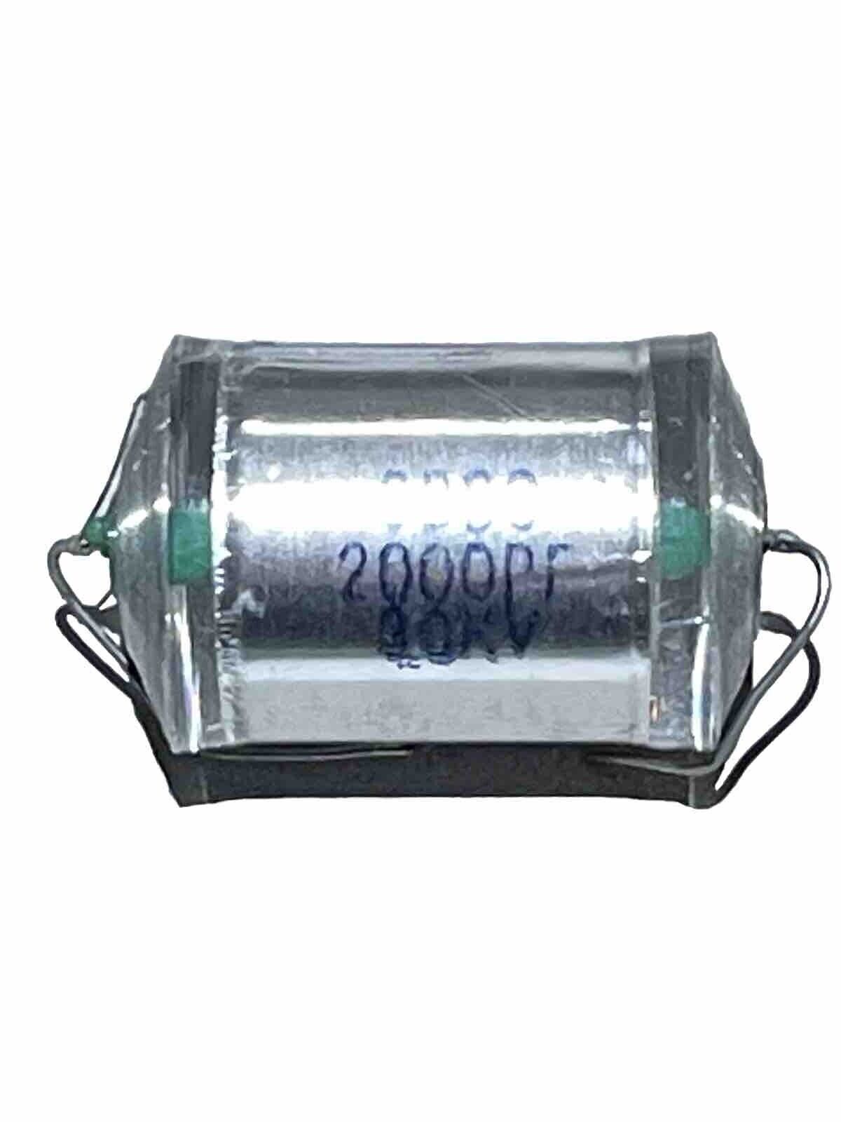 5 X Polystyrene Film High Voltage Capacitors CB80 30KV 2000PF Marx HV Doubler