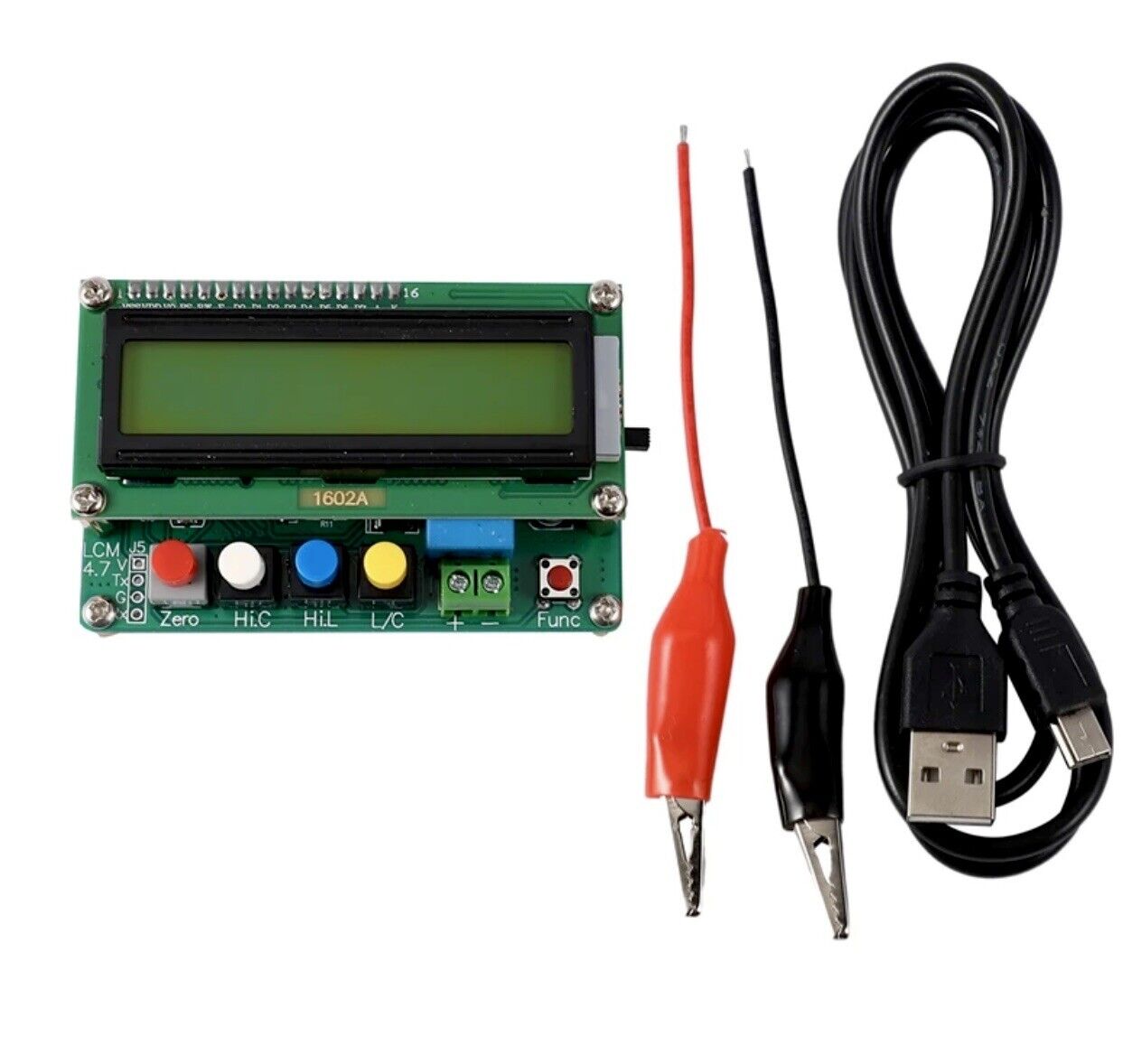 Precision Digital LC100-A LCD High Inductance Capacitance L/C Meter Tester DIY